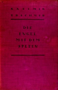 Cover of Die Engel mit dem Spleen