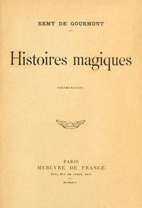 Cover of Histoires magiques