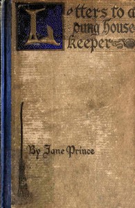 Cover of Letters to a Young Housekeeper