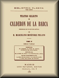Cover of Teatro selecto, tomo 4 de 4