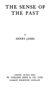 Cover of The Sense of the Past