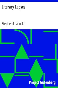 Cover of Literary Lapses