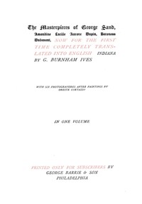Cover of Indiana