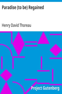 Cover of Paradise (to be) Regained