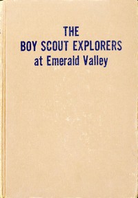 Cover of Boy Scout Explorers at Emerald Valley