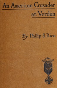 Cover of An American Crusader at Verdun
