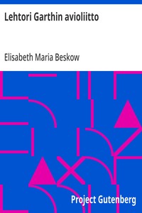 Cover of Lehtori Garthin avioliitto