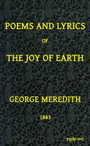 Cover of Poems and Lyrics of the Joy of Earth