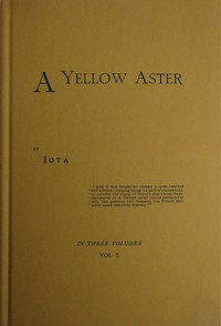 Cover of A Yellow Aster, Volume 1 (of 3)