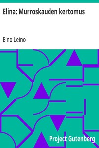 Cover of Elina: Murroskauden kertomus