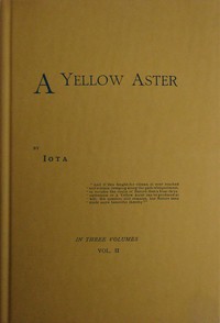 Cover of A Yellow Aster, Volume 2 (of 3)