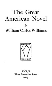 Cover of The Great American Novel