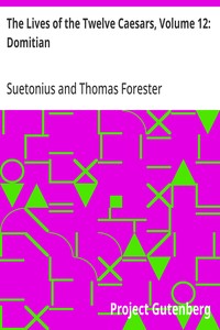 Cover of The Lives of the Twelve Caesars, Volume 12: Domitian