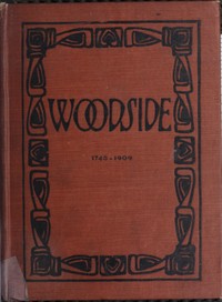Cover of Woodside, the North End of Newark, N.J. Its History, Legends and Ghost Stories Gathered from the Records and the Older Inhabitants Now Living