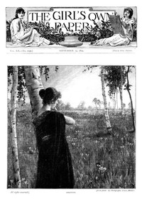 Cover of The Girl's Own Paper, Vol. XX, No. 1030, September 23, 1899