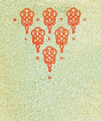 Cover of Bethlehem: A Nativity Play
