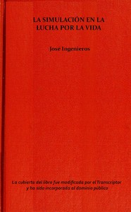 Cover of La simulación en la lucha por la vida