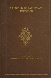 Cover of A Century of Parody and Imitation