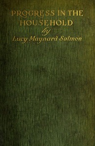 Cover of Progress in the household