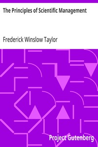 Cover of The Principles of Scientific Management