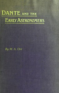 Cover of Dante and the early astronomers