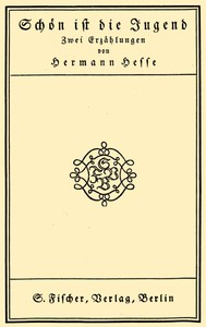 Cover of Schön ist die Jugend: Zwei Erzählungen