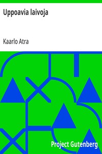 Cover of Uppoavia laivoja