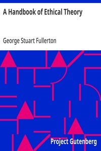 Cover of A Handbook of Ethical Theory