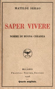 Cover of Saper vivere: Norme di buona creanza