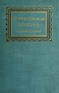 Cover of Upper Canada Sketches