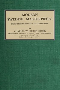 Cover of Modern Swedish Masterpieces: Short Stories