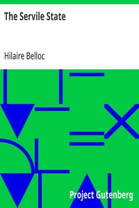 Cover of The Servile State