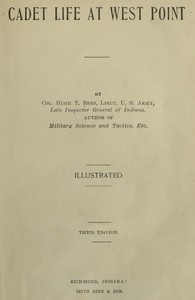 Cover of Cadet Life at West Point
