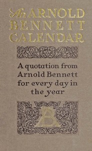 Cover of The Arnold Bennett Calendar