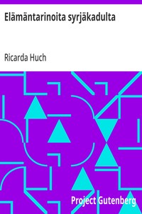 Cover of Elämäntarinoita syrjäkadulta
