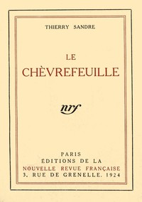 Cover of Le Chèvrefeuille: Roman