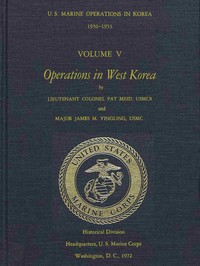 Cover of U.S. Marine Operations in Korea, 1950-1953, Volume 5 (of 5) Operations in West Korea
