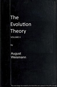 Cover of The Evolution Theory, Vol. 2 of 2