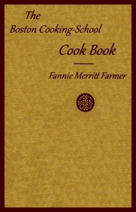 Cover of The Boston cooking-school cook book