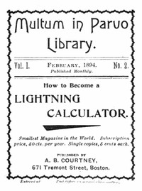 Cover of How to become a lightning calculator