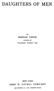 Cover of Daughters of Men