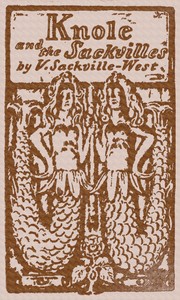 Cover of Knole and the Sackvilles