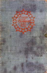 Cover of Essays of a Biologist