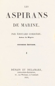 Cover of Les Aspirans de marine, volume 1