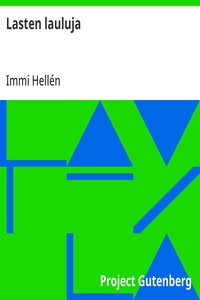Cover of Lasten lauluja