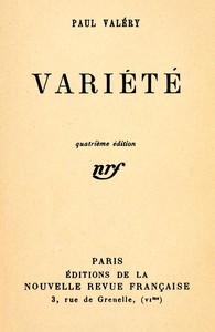 Cover of Variété I