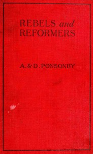 Cover of Rebels and Reformers: Biographies for Young People