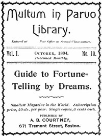 Cover of Guide to Fortune-Telling by Dreams