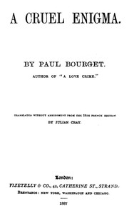 Cover of A Cruel Enigma