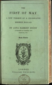 Cover of The first of May: a new version of a celebrated modern ballad sixth edition